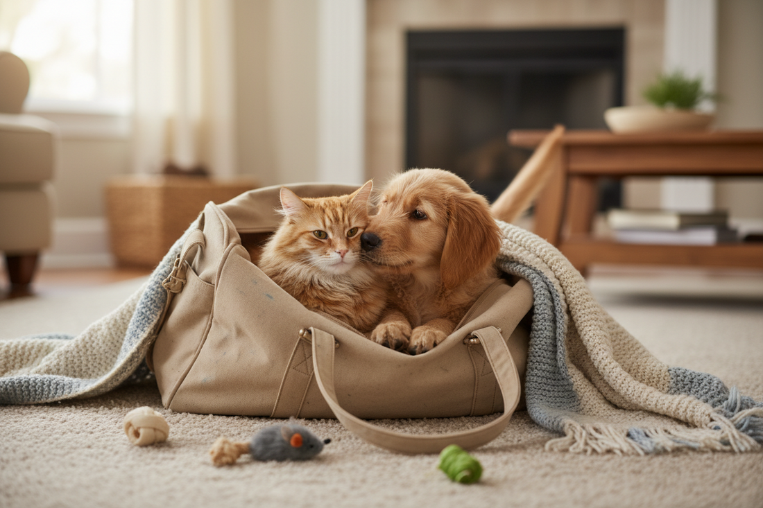 L'importance d'un bon sac de transport pour votre chat ou votre chien