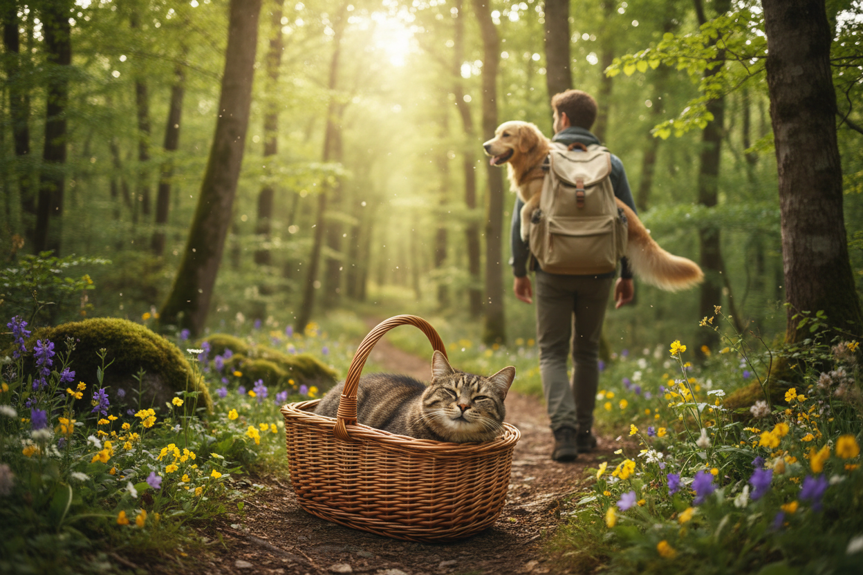Le transport et le voyage de vos chiens et chats en toute sécurité !