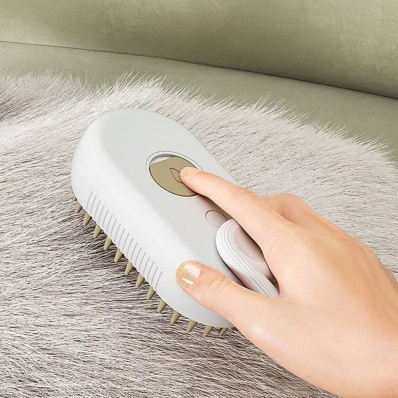 Brosse toilettage 3 en 1 nettoyage facile