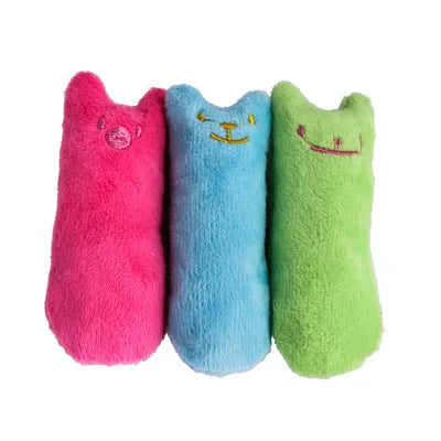 Mon jouet à l'herbe à chat – Peluche mordante pour chaton