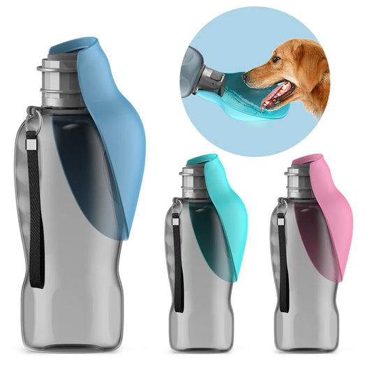 Ma Gourde Portable 800ml pour Petits et Moyens  Chiens –My love Portable Water Bottle for Dogs –