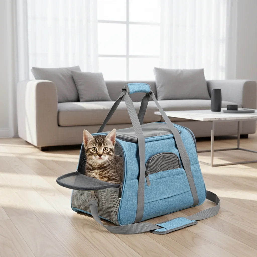 Transporteur Douillet pour Chats - Love cat bag !